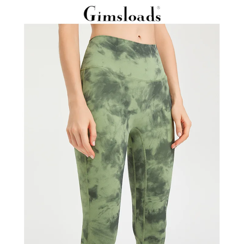 LuLu Women's yoga pants sets Sports female Trousers leggings  gym Fitness double-sided hairy high waist buttock  lifting elastic