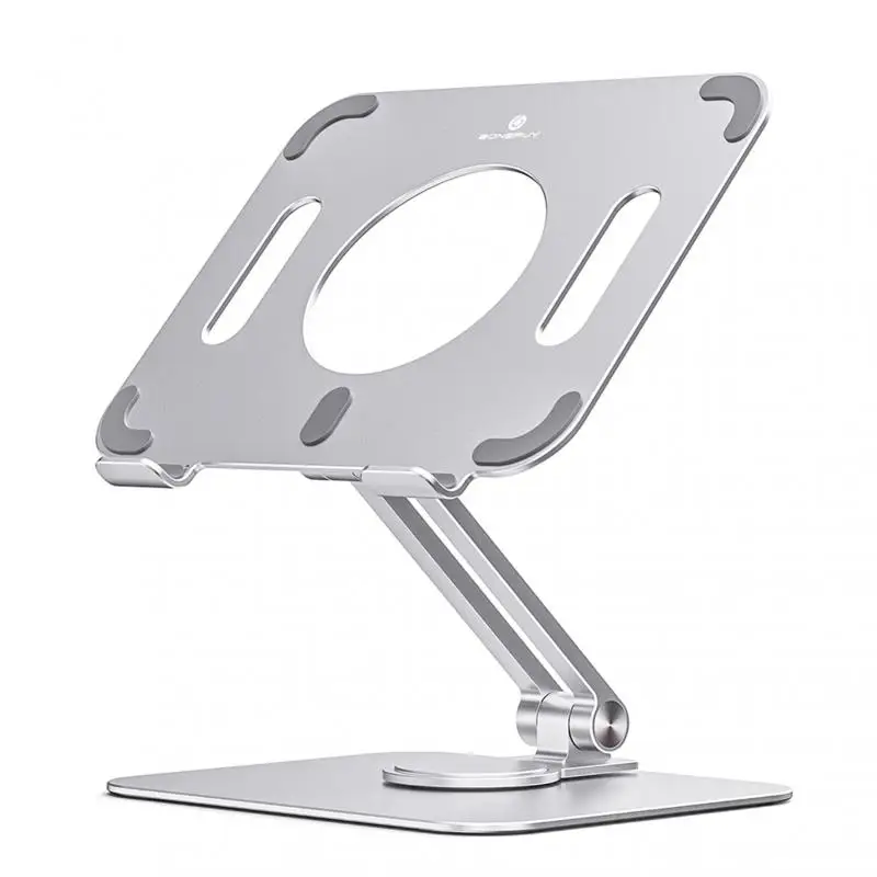 

Adjustable Laptop Bracket Foldable Ergonomic Design Riser Bracket For Mobile Phones Ipads Aluminum Alloy Tablet Holder Universal