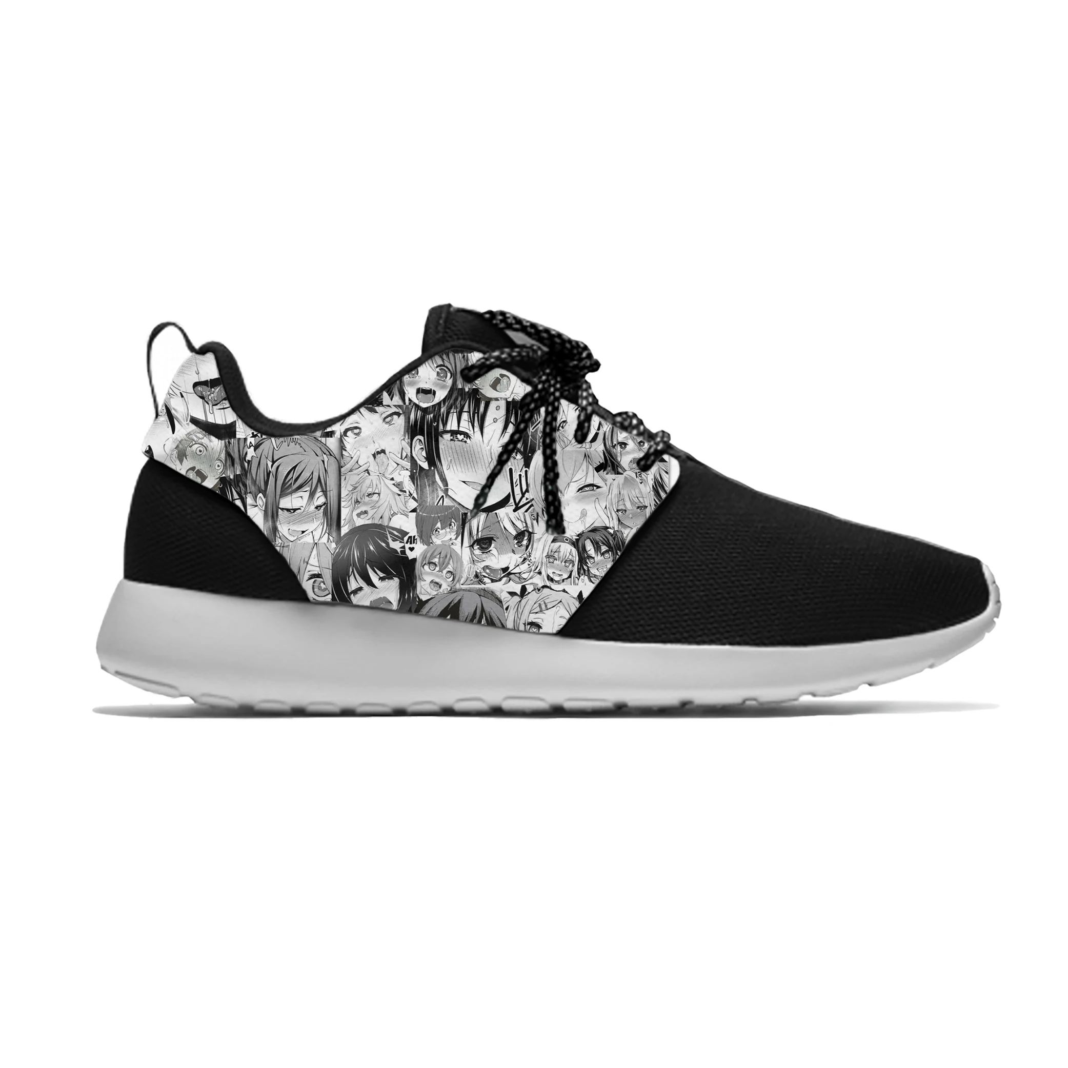 

Anime Manga Cartoon Sexy Lewd Ahegao Hentai Funny Sport Running Shoes Casual Breathable Lightweight 3D Print Men Women Sneakers