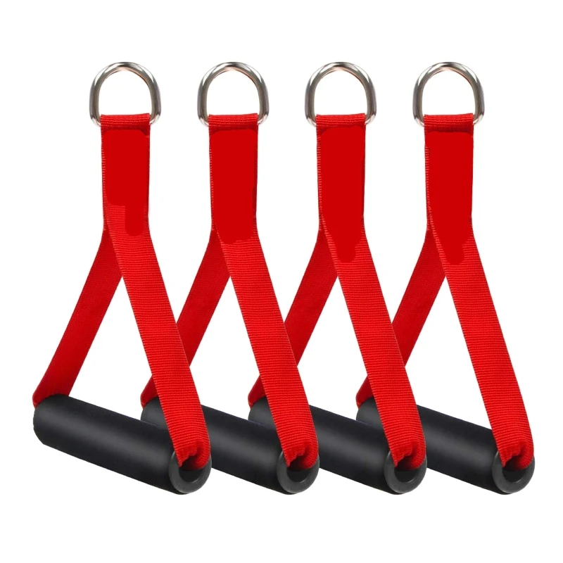 

Resistance Band Handles Sturdy Exercise Fitness Strap Grips for Pulley LAT Pulldown System Wider Heavy Duty Cable Handle