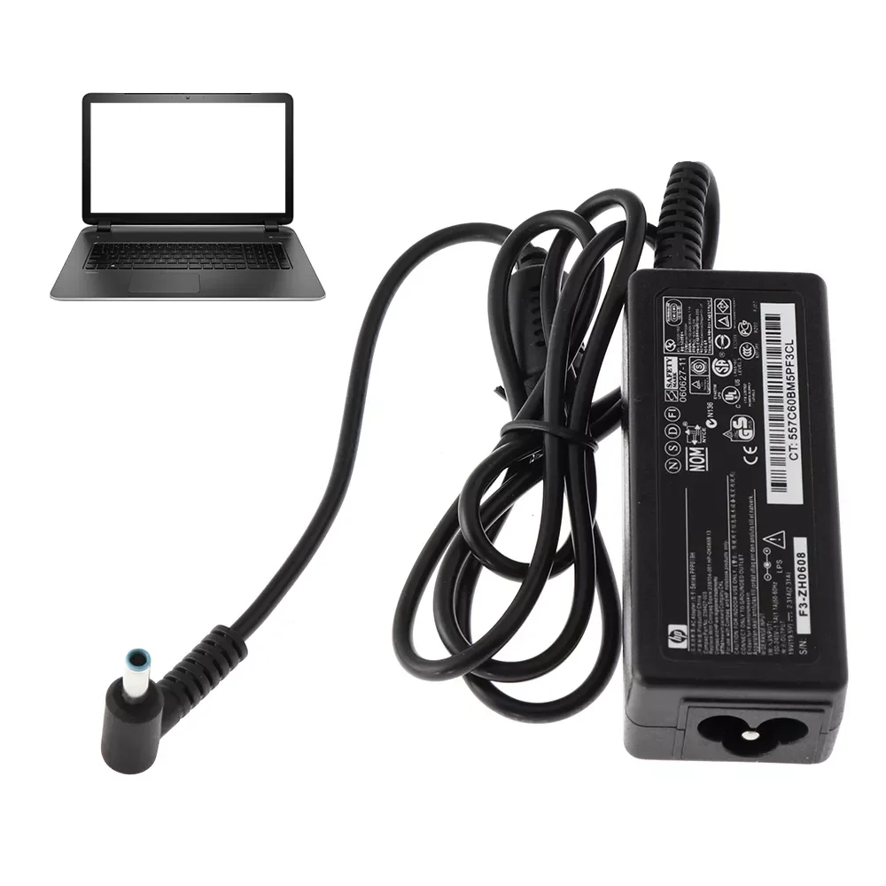 

Professional Power Supply Computer Cables For HP Laptop Charger 740015-002 2.31a Blue Tip Computer & Office