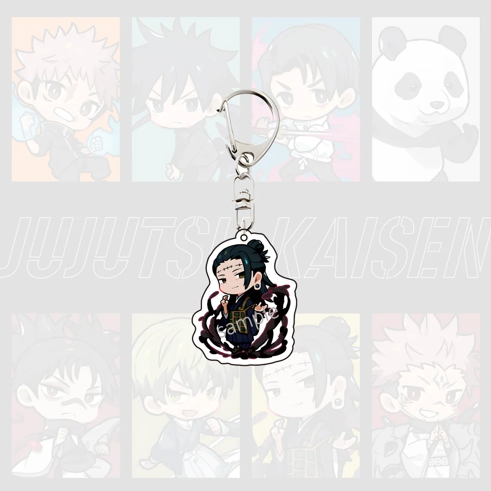 Фото Аниме Jujutsu Kaisen Acrylic Stand Ryomen Sukuna Geto Suguru Satoru Gojo Fushiguro Megumi Signboard Desktop Decorations №3