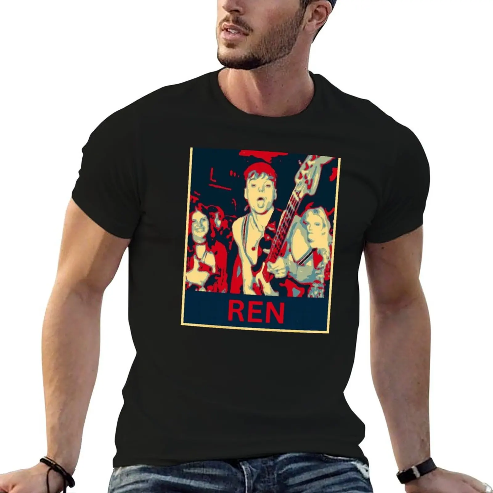 Hi Ren Jenny Screech Gill-Troubles Sick Boi Rentastic Ren-tastic Renegade Merch Gill Lyrics Shirt Рэп-музыкальная футболка