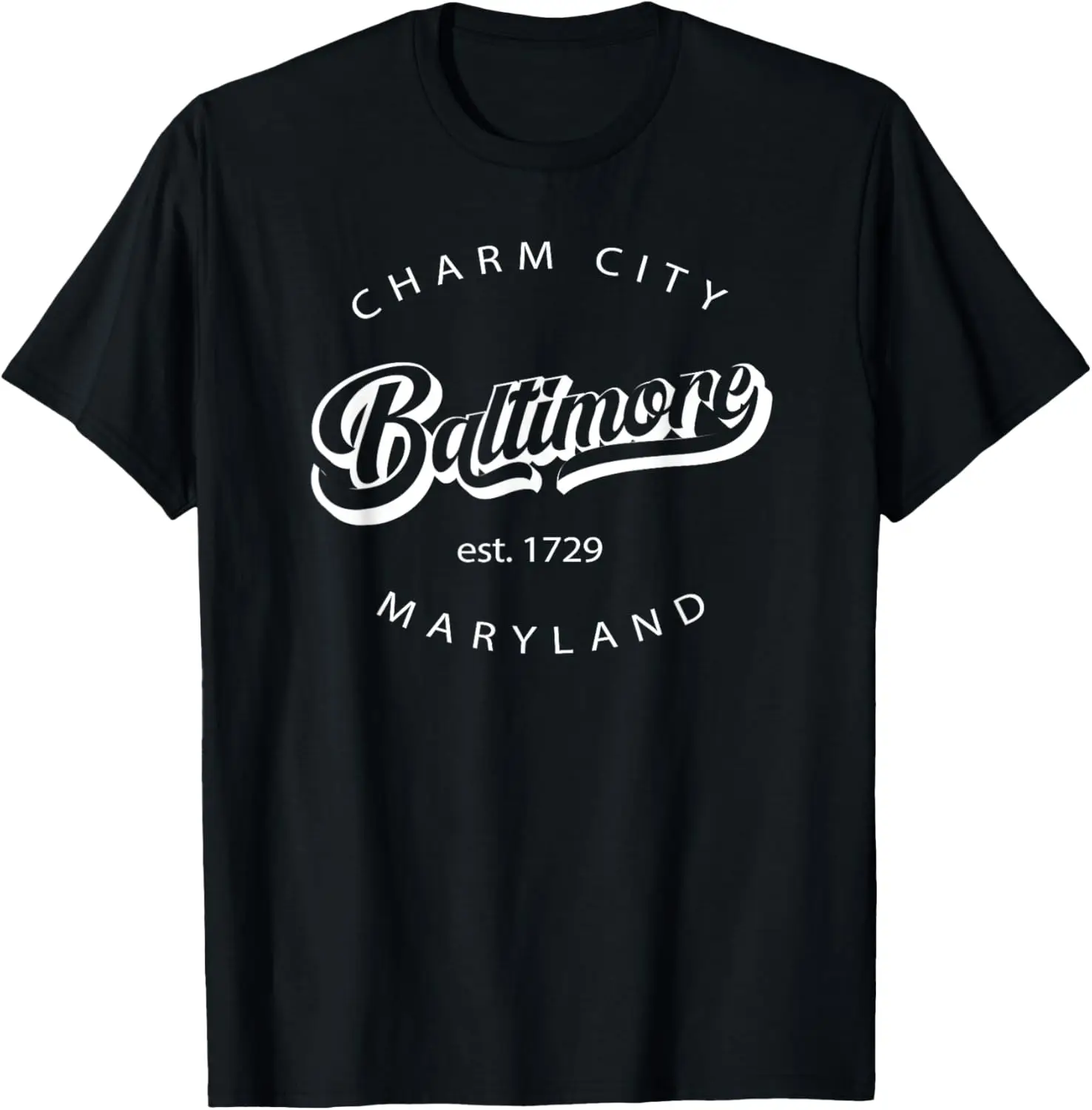 Хлопковая футболка Baltimore Charm City