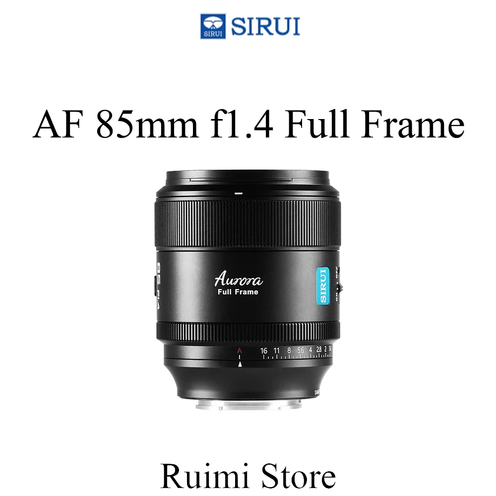 Фото Объектив Sirui с автофокусом, полнокадровый, 85 мм f/1.4 для Sony A6700, A7C2, A7CR, A7, Nikon Z50, Z6, Z8, ZFC, ZF, Fujifilm X, LUMIX, Leica L, S1R2, SL2 №4