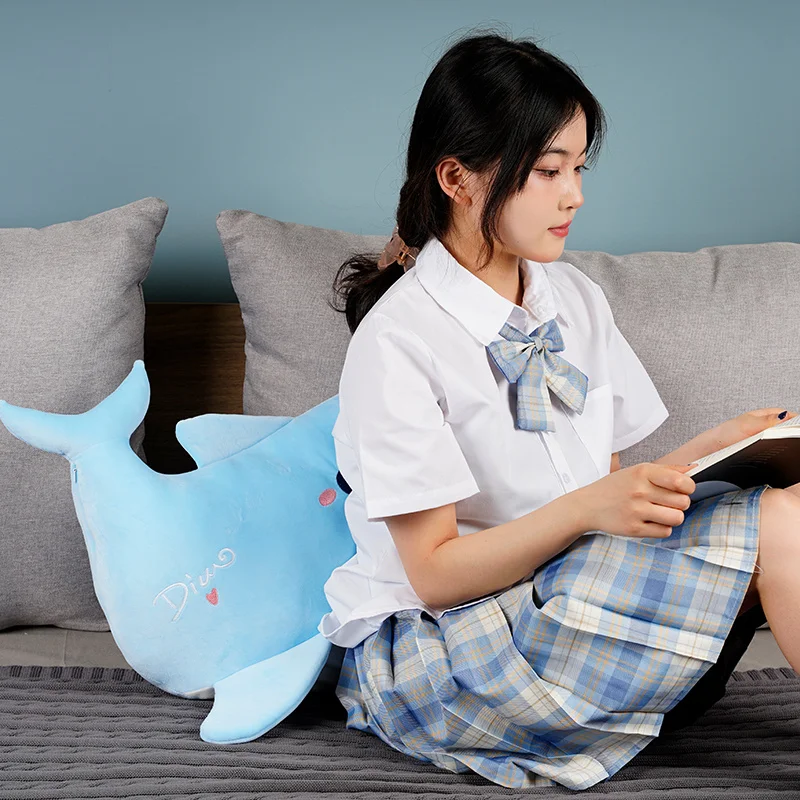 Симпатичный Дельфин морские котики киты голубой кит Белуга плюшевые игрушки