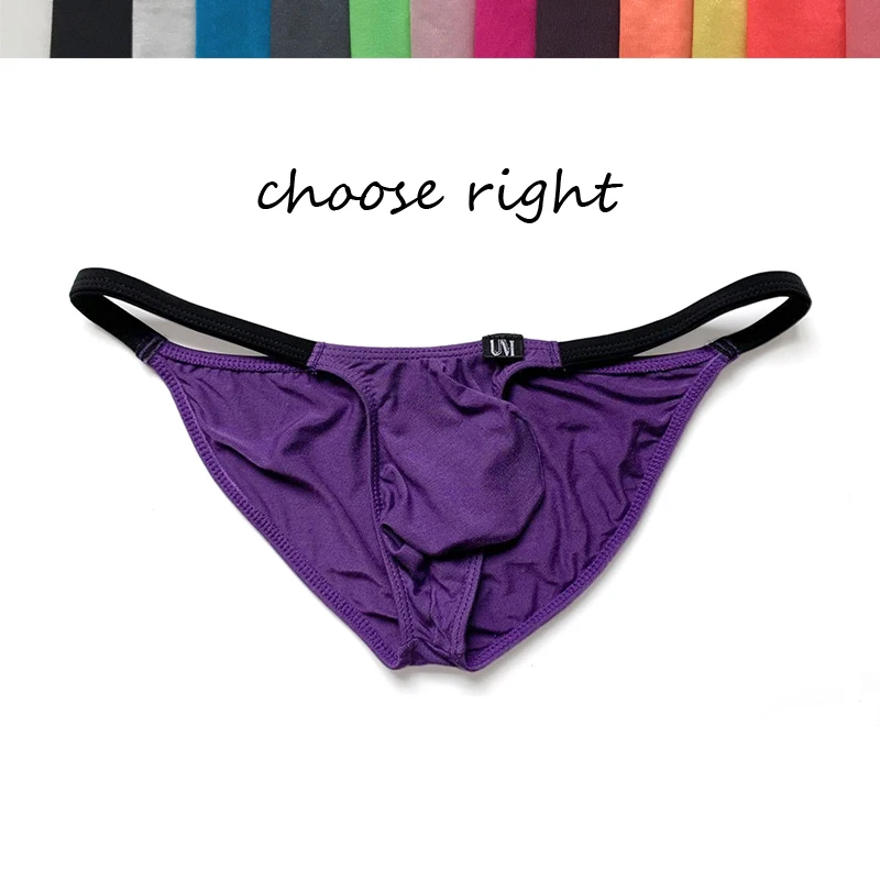 Stereo wrap cut comfortable men's underwear low-waisted modal breathable sexy briefs