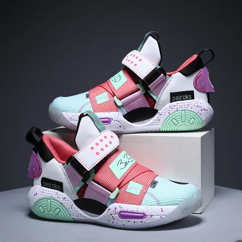 For Boys Girls Non-slip Kids Sport Shoes Lightweight Outdoor Sneakers Trainers Footwear