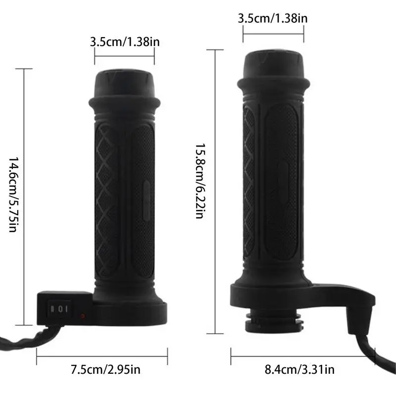 12 В обогреватели для квадроциклов регулируемая температура горячая крышка руля