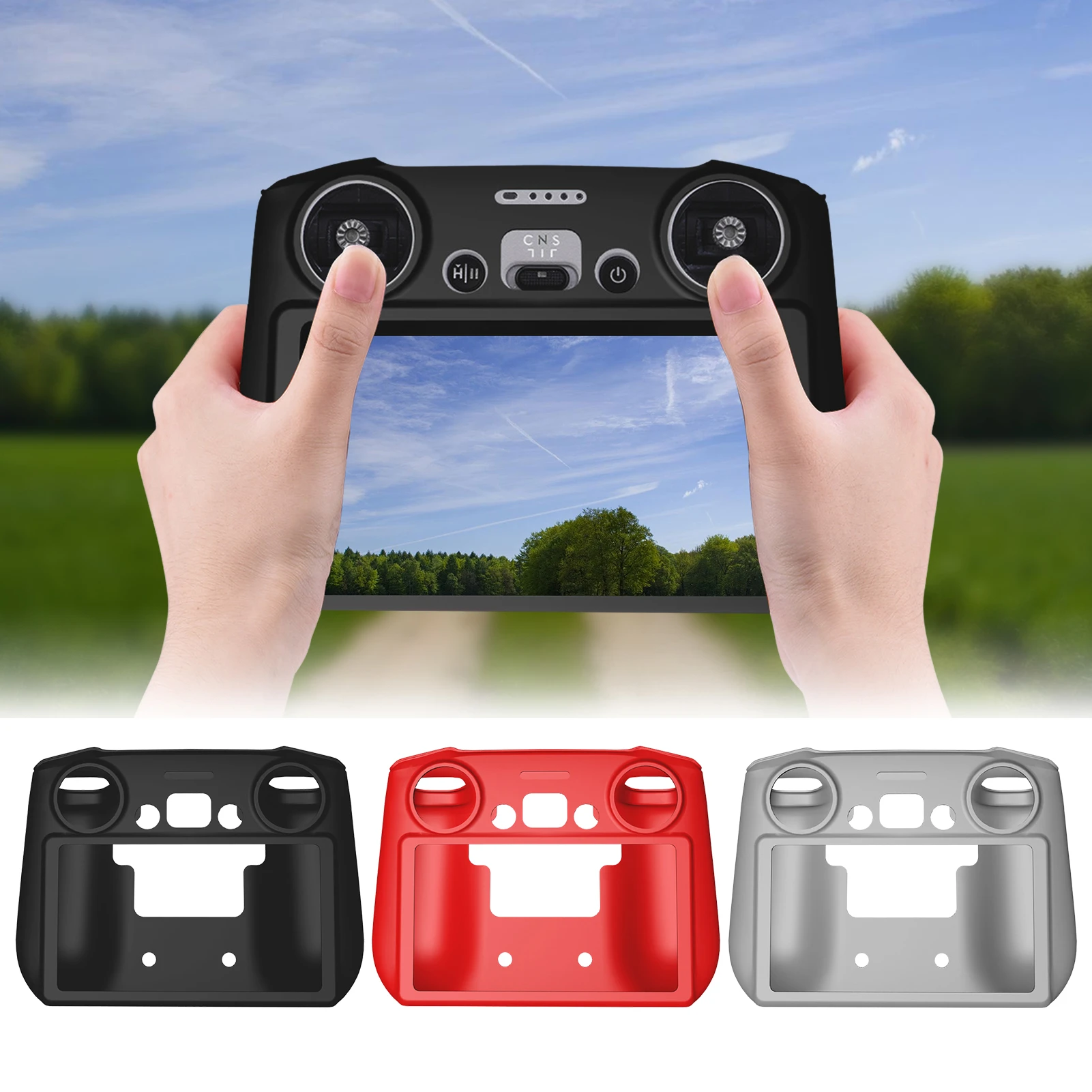 

Для дистанционного управления дистанционным управлением D JI RC, экран для телефона с солнцезащитной блендой и аксессуарами от солнца для D Ji ...