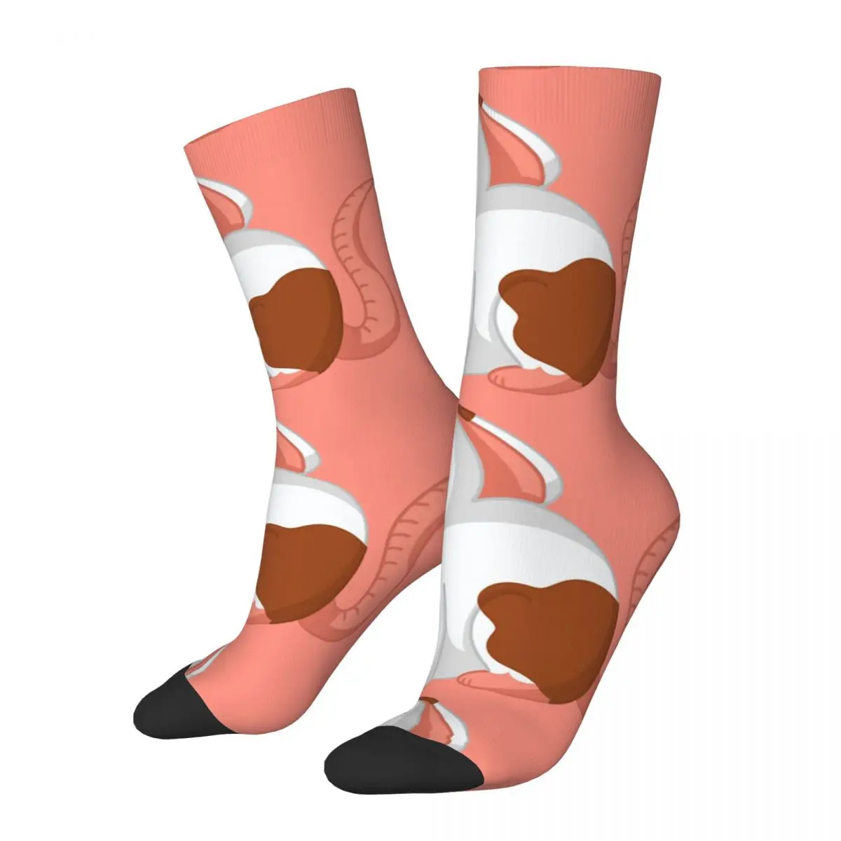 

Funny Crazy Compression Sock for Men Cute Hip Hop Harajuku Mouse Happy Quality Pattern Printed Boys Crew Sock Casual Gift