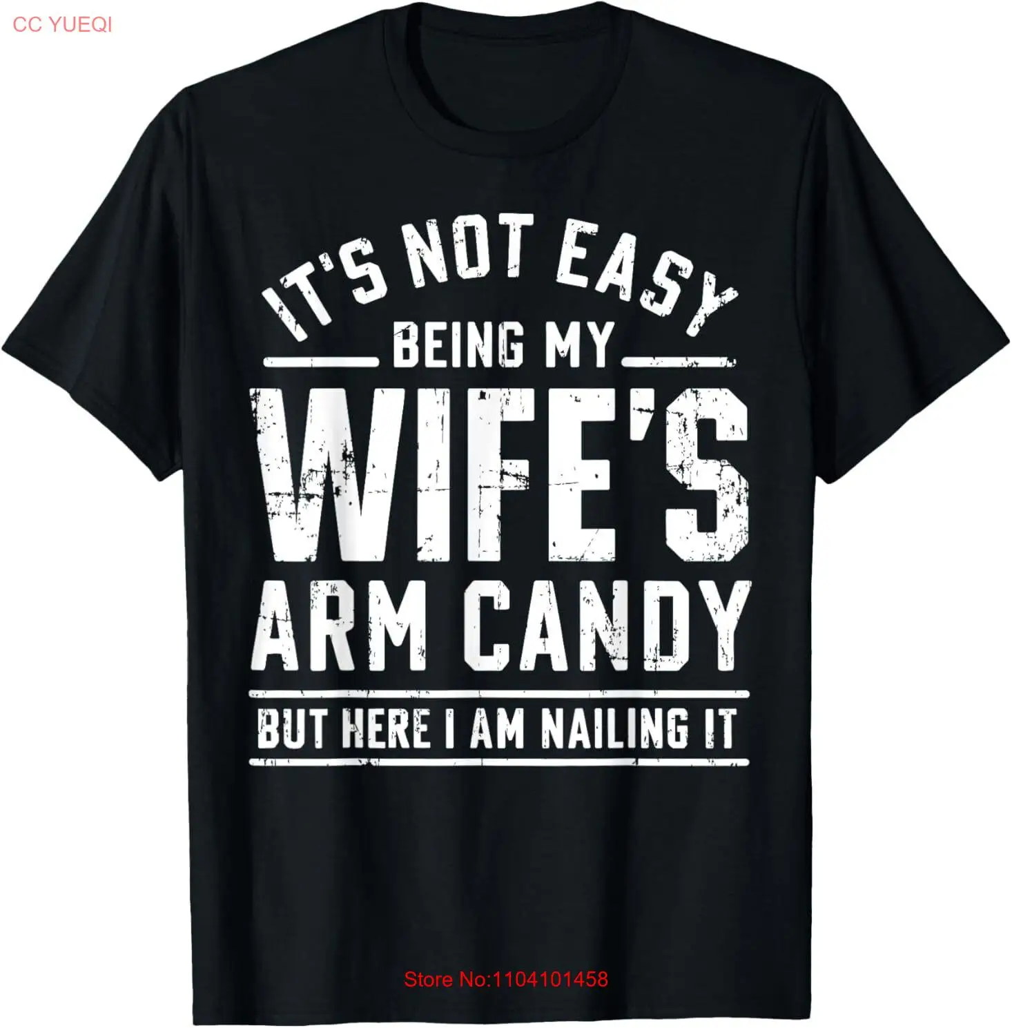 Это не легко хранить свою руку жены конфетную забавную подарочную футболку для