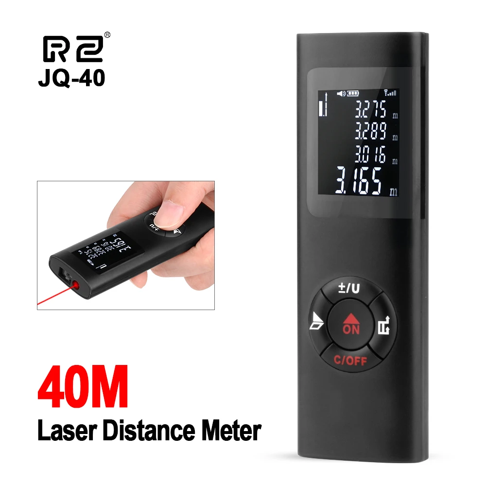 

40m Laser Rangefinder Laser Distance Meter Laser Range Finder High Precision Measurement Portable Handheld Range finder