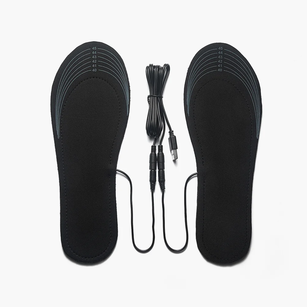 

1 пара подогреваемых через Usb стельки, подогреватель для ног, Usb-накопитель для зимы