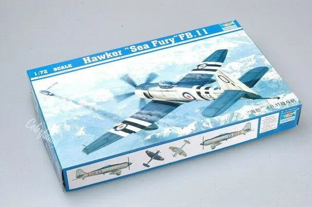

Trumpeter 1/72 01631 Hawker "Sea Fury" FB.11