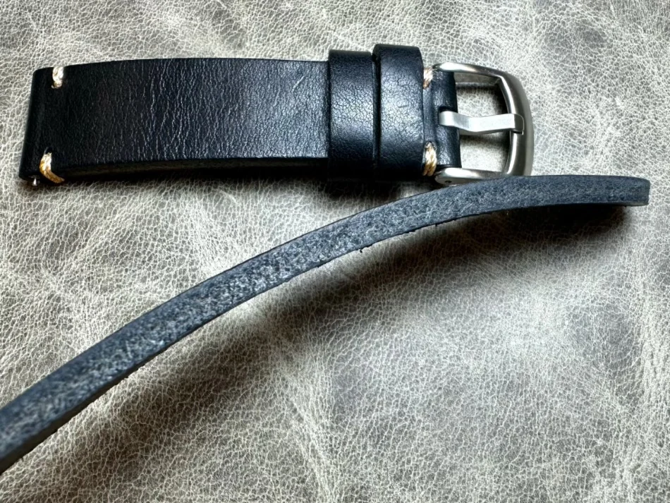 Quick release Single layer thick 18mm 20mm 22mm Strap Band Genuine Leather Watch Belt Upscale texture Cowhide Belt Watchbands