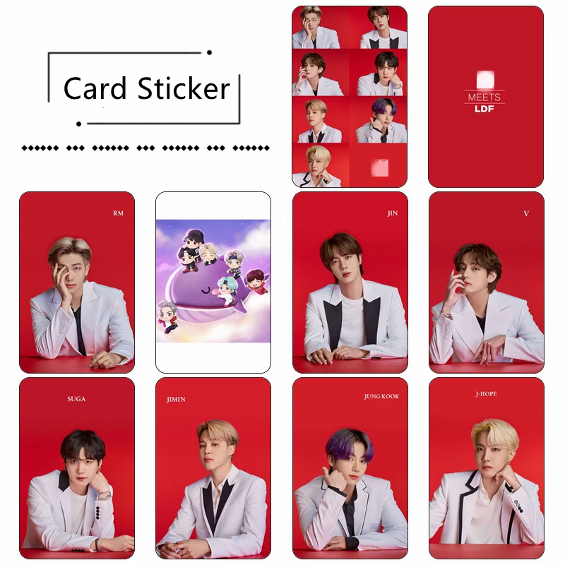 

Оптовая продажа стикеров Kpop Back to Nature Bangtan Boys meet LDF для фотографий