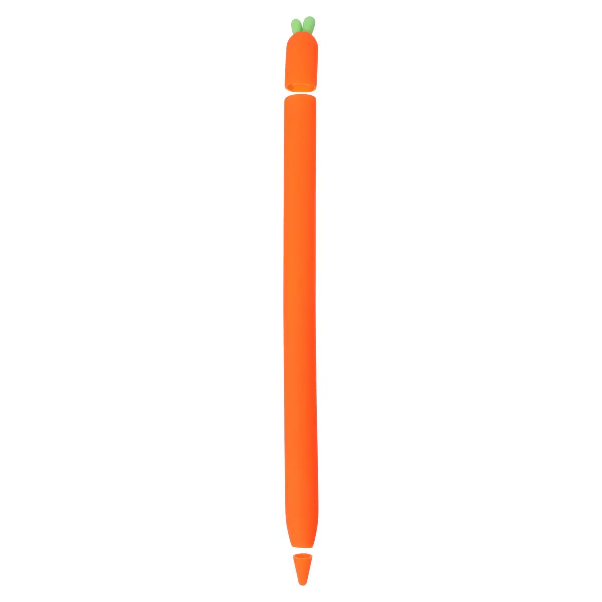 

Stylus Case Pen Silicone Carrot Cover Sleeve No Noise Anti-slip Silica Gel