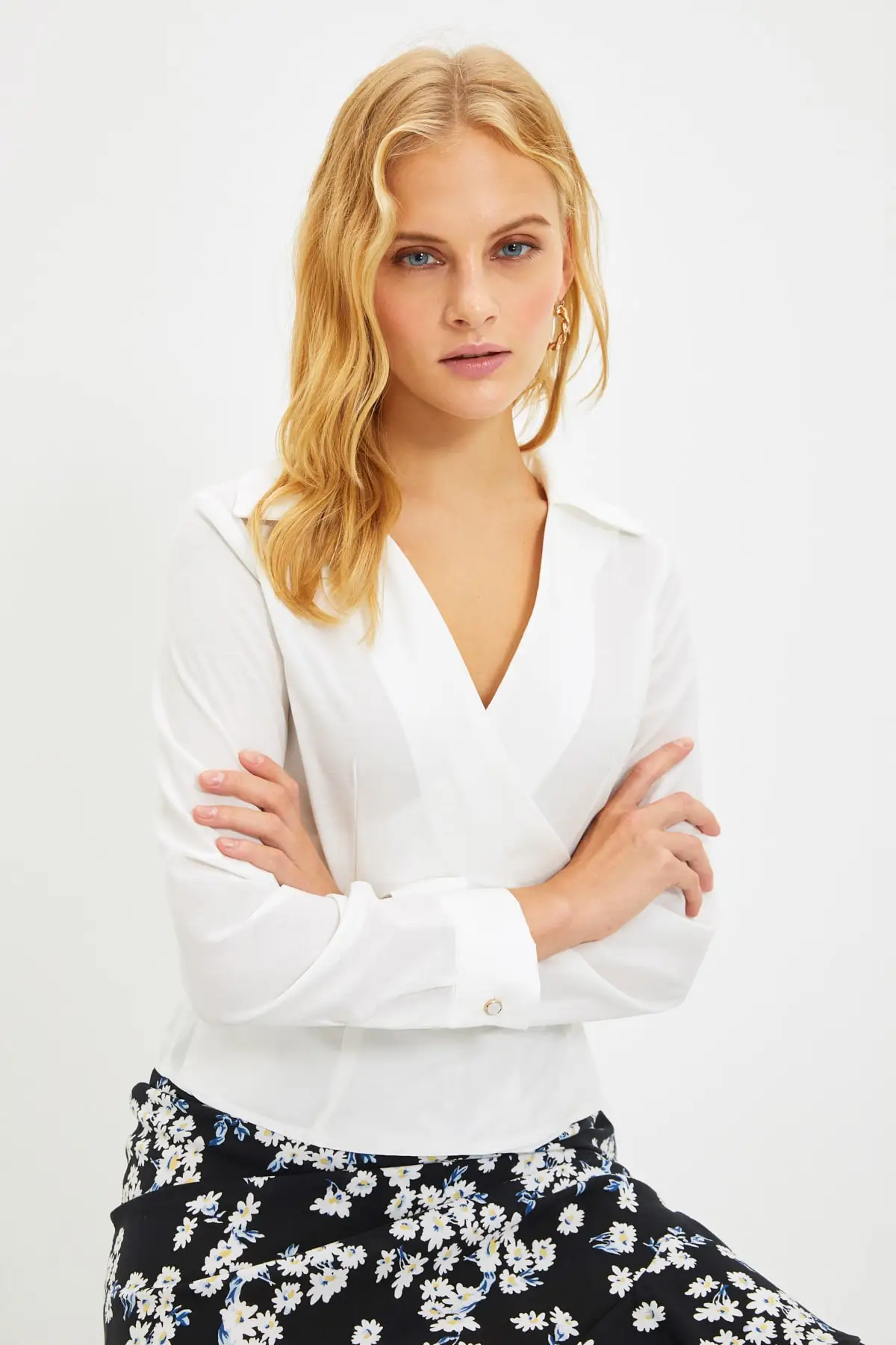 

Trendyol Double Breasted Blouse TWOAW22BZ0712