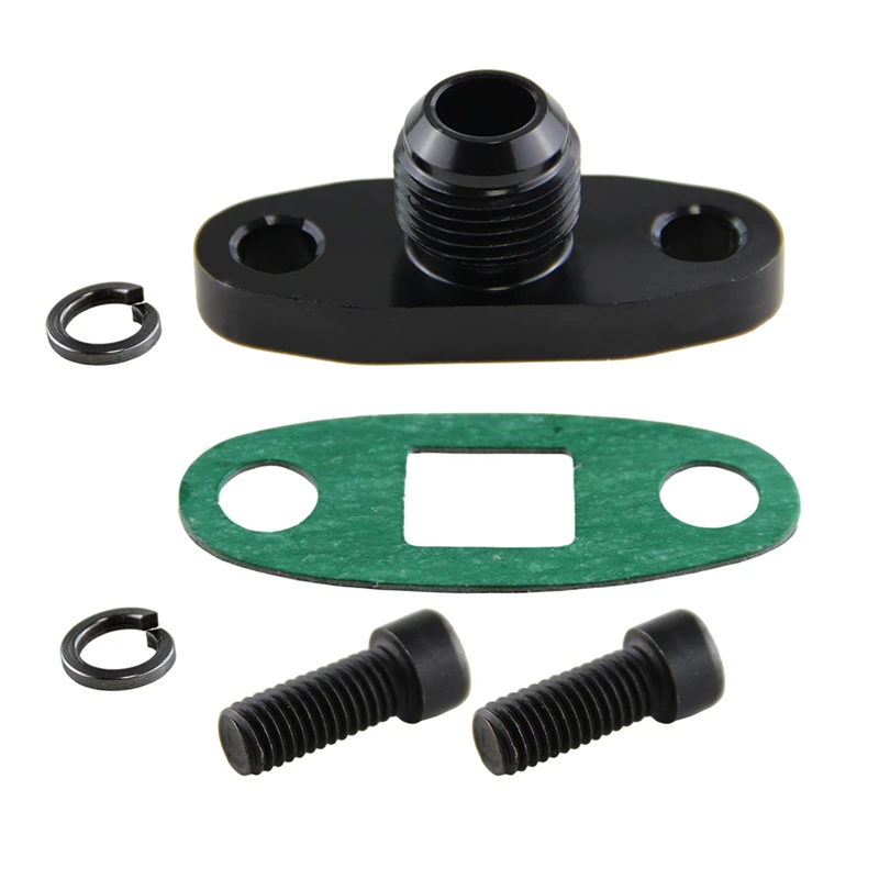 

10AN 7/8 "-14 UNF для слив масла из турбины Выходной фланец для T3 T4 T35 T40 T60 T66 T70 GT30 GT32 GT40 GT42 GT45 GT47 GT55