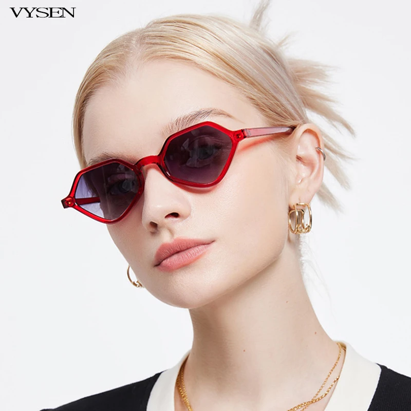 

Retro Polygon Sunglasses for Women 2022 New In Irregular Sun Glasses Female Vintage Eyeglasses Shades Unisex Lentes De Sol Mujer