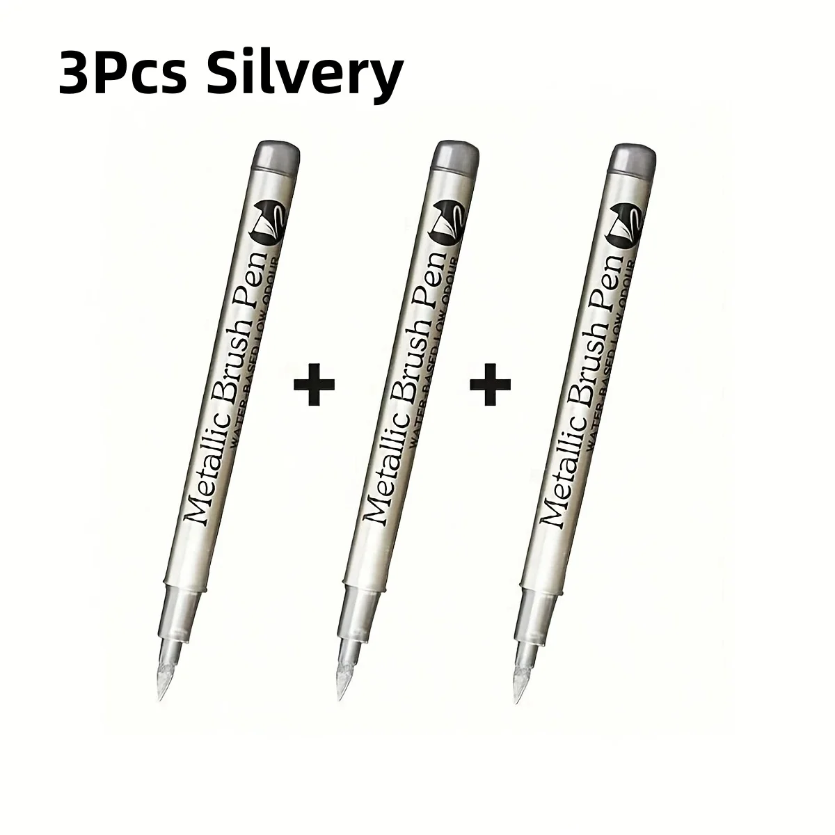 

Набор из 3 перманентных маркеров золото, серебро, бронза