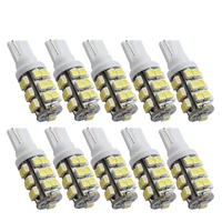 10pcs white red blue interior lights t10 w5w car 25smd wedge bulbs 1210 3528 921 194 168 turn signal dashboard lights side lamp