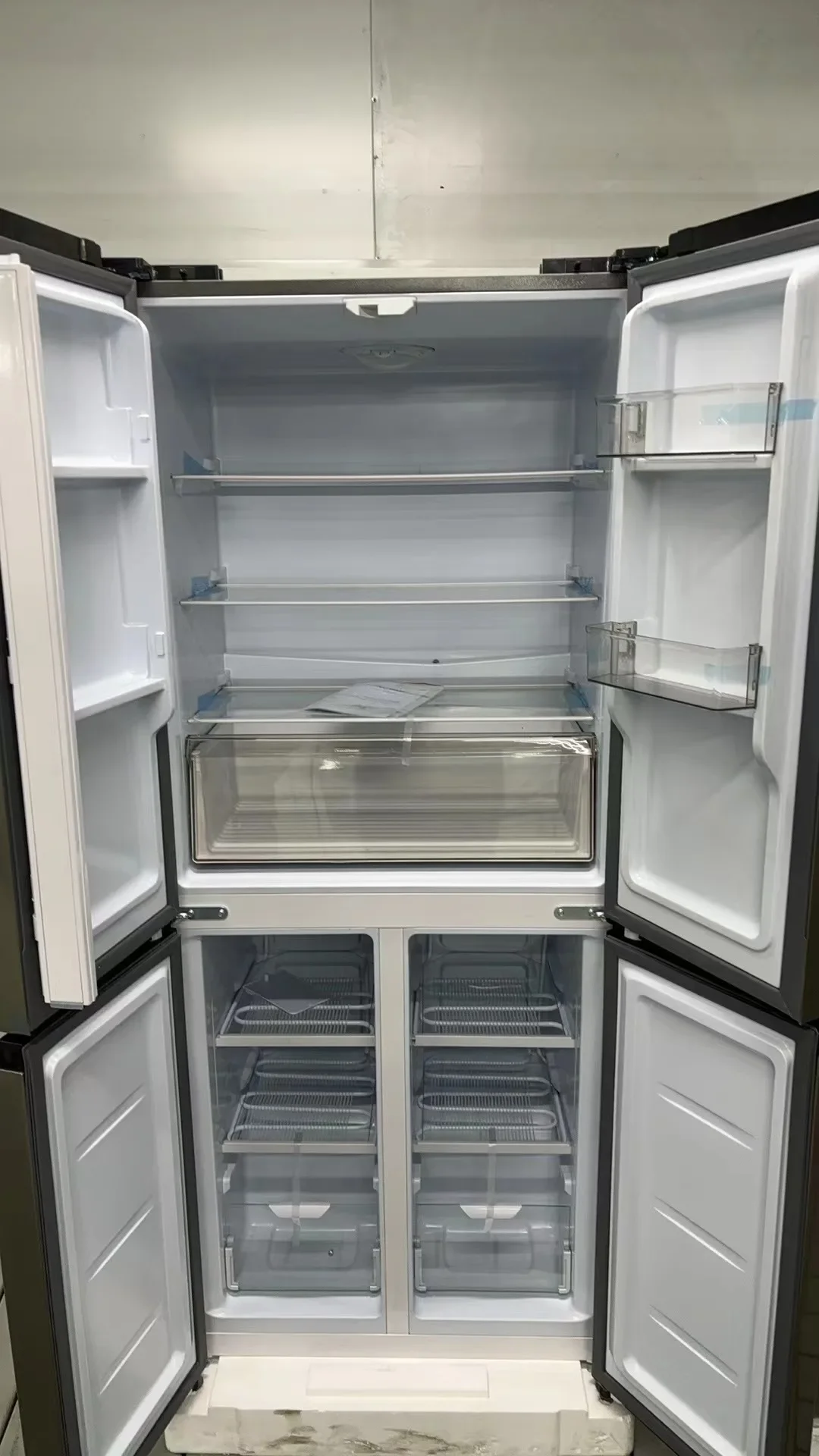 Kühlschrank Gefrier schrank Für Zuhause Vier Türen Franzlarıisch Tür Kühlsch abeke 360L Kein Frost Große Kapazität