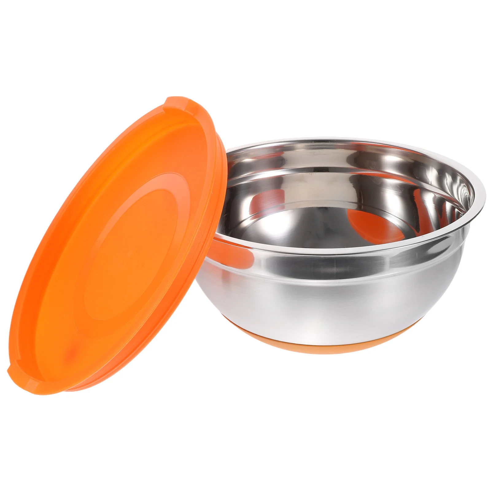 

Salad Reusable Serving Bowl Multi-function Mix Container Food Storage Kitchen Stainless Steel Noodle