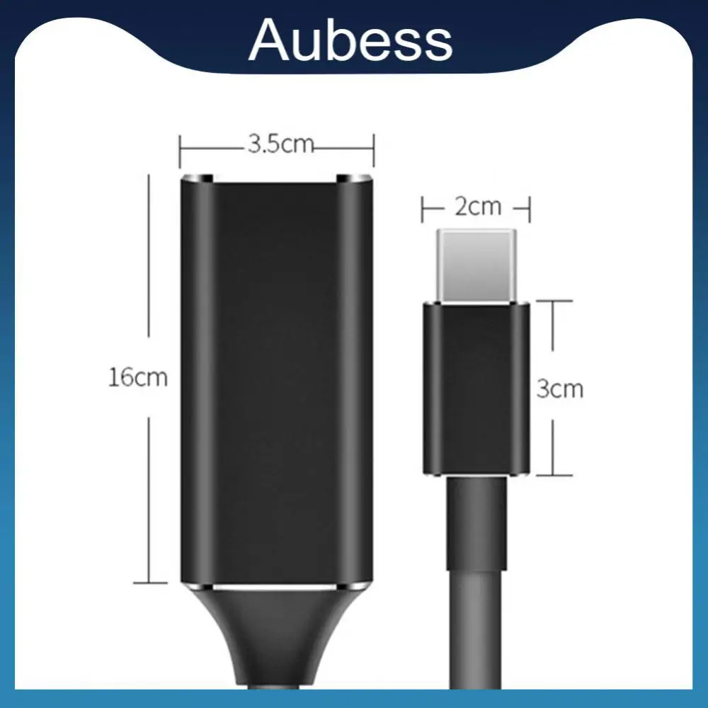 

Plug & Play Type-c To Hd Video Cable Usb C To Hd-mi Converter Type C To -compatible Usb3.1 4k 60hz Splitter Type-c To Hd