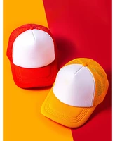 caluriri 1pc free printing customized logo mesh trucker hat fashion men women children hat travel team baseball cap truker cap
