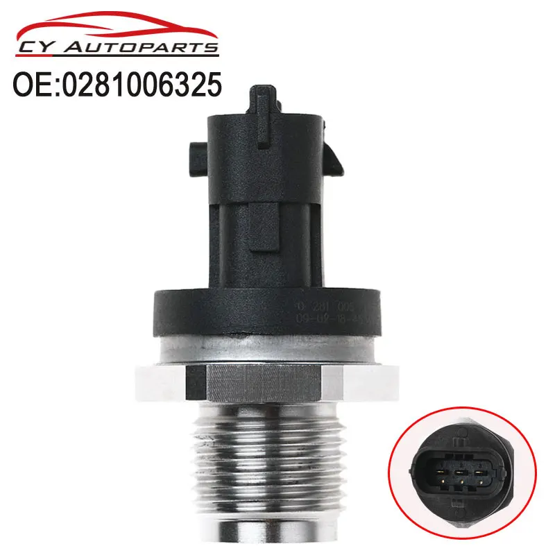

New Fuel Rail Pressure Sensor Common Regulator For Ford Ivveco VW Dodge 0281006325