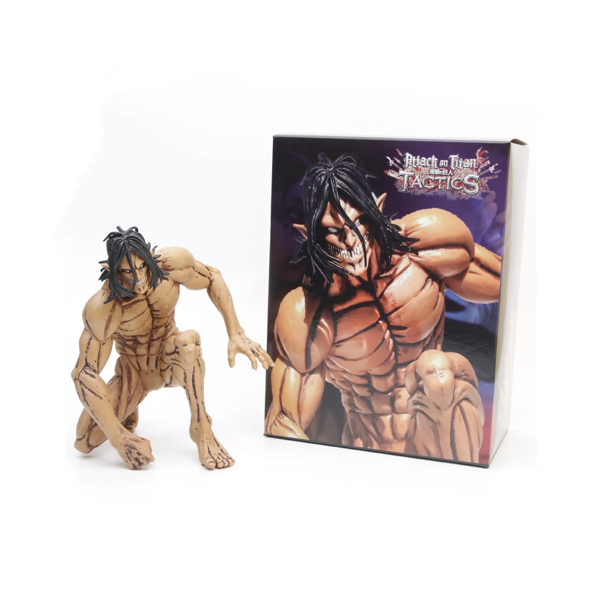 

Attack on Titan Anime Figure Model Shingeki No Kyojin Eren Yeager Giant Form and Female Titan Action Figure 15cm Collection Toy