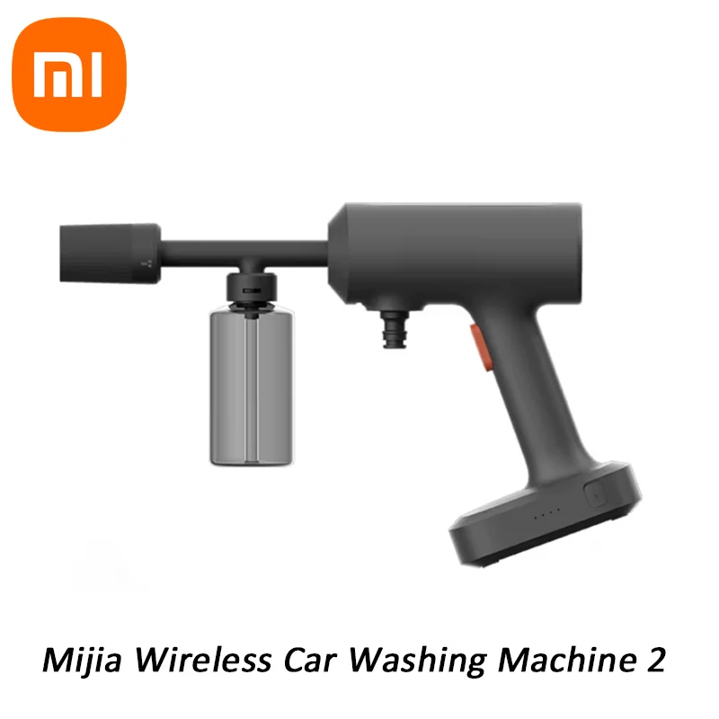 Беспроводная автомойка Xiaomi Mijia 2 160 л/ч большой объем воды эффективная промывка