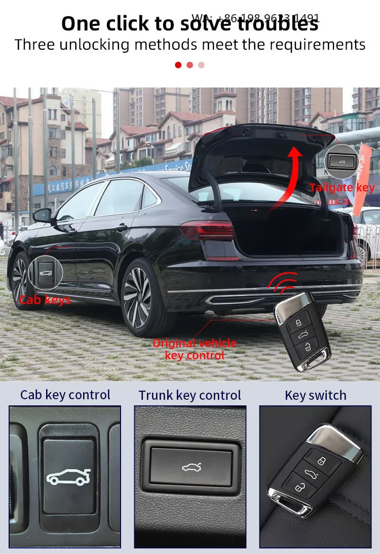 Фото Автоматический подъемник задней двери багажника для XEL 2018-2021: Комплектующие для электропривода багажника №2