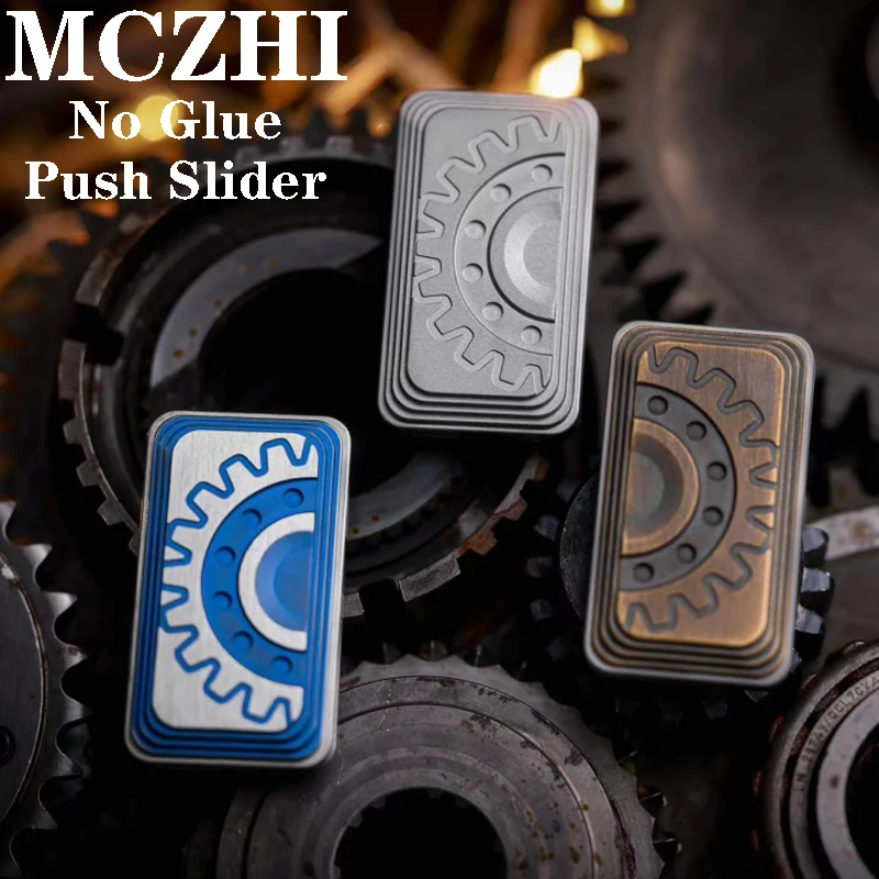 MICZHI Magic Rail Push Slider Fidget Gyro EDC Decompression Toy Birthday Gift