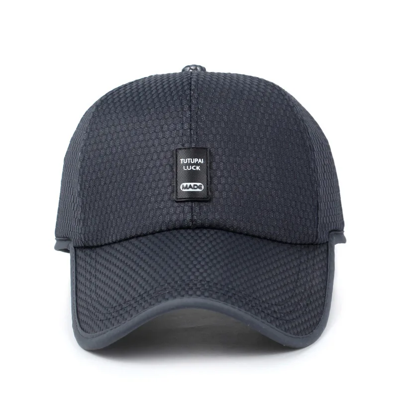 

Simple Casual Mesh Breathable Baseball Caps for Men Women Spring Summer Sunscreen Snapback Outdoor Cap Sunshade Visor Hat 2022