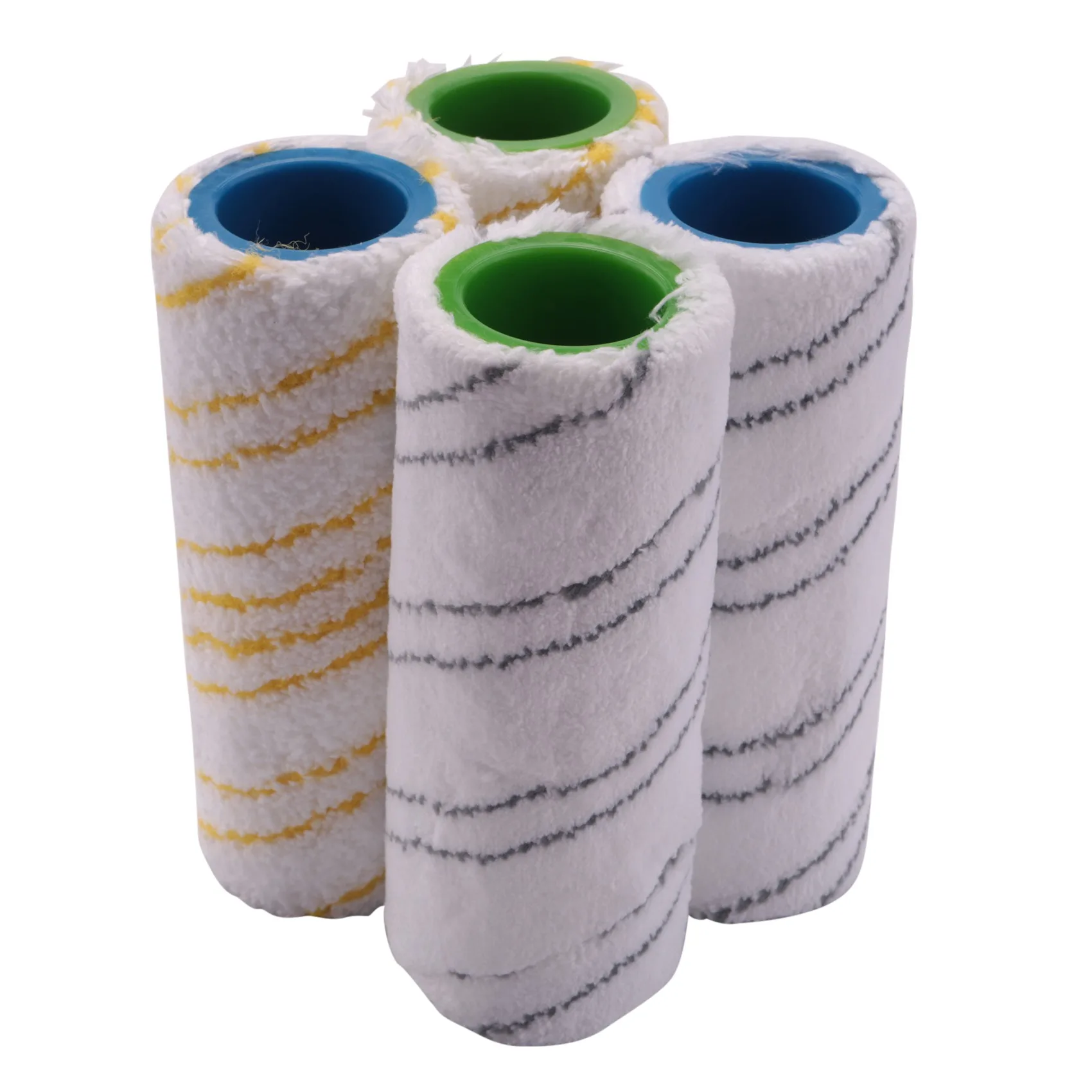 

4 шт., Набор роликов для сухой и влажной уборки Karcher FC3 FC5 2,055-007,0