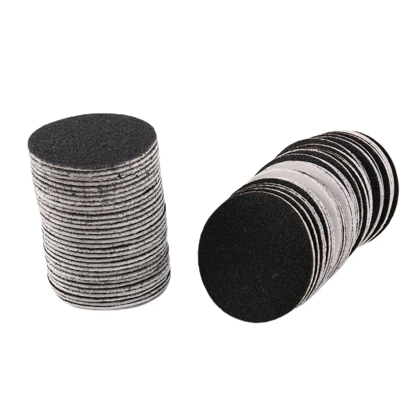 

180Pcs Replacement Sandpaper Discs Pad (Regular Coarse 100 Grit) For Electric Foot File Callus Remover Pedicure Tool