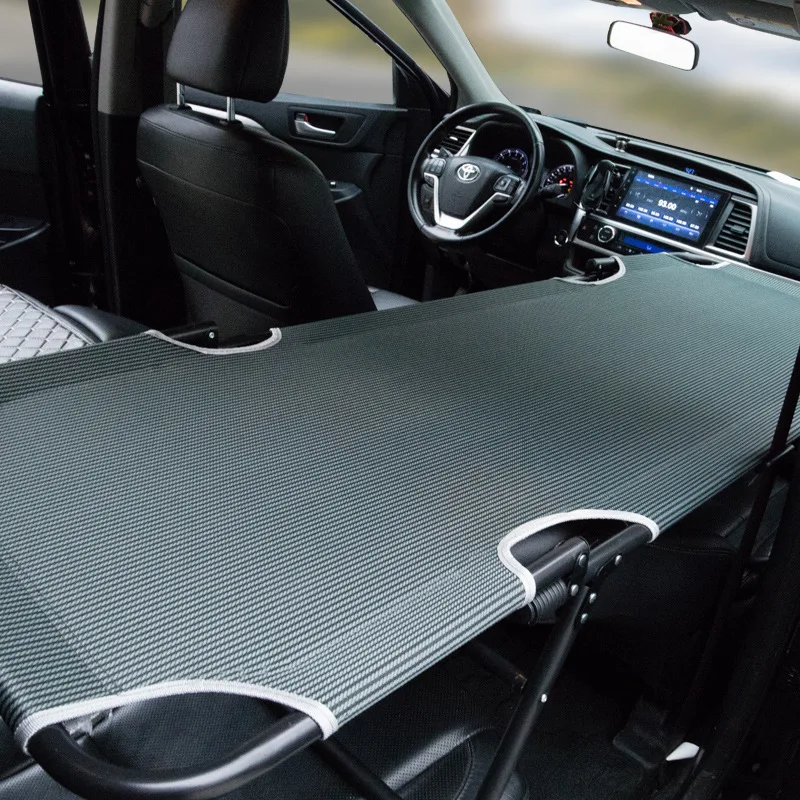 

Автомобильная кровать для путешествий, ненадувная подушка, Универсальная автомобильная кровать для заднего сиденья, складная кровать для путешествий, кровать для совместного пилота, принадлежности для сна