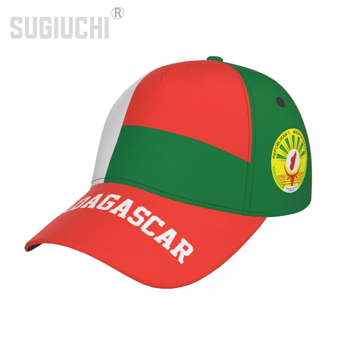 Бейсбольная кепка унисекс с флагом Мадагаскара для взрослых патриотическая