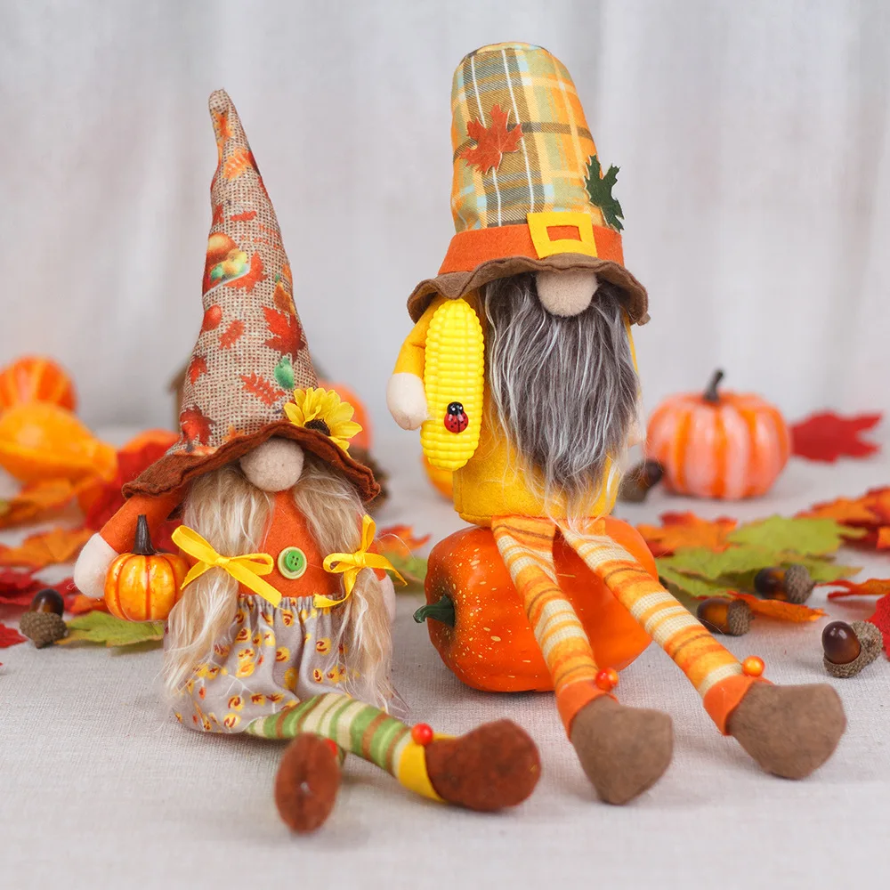 Плюшевая кукла гномов ручной работы для дома украшения многоуровневого подноса