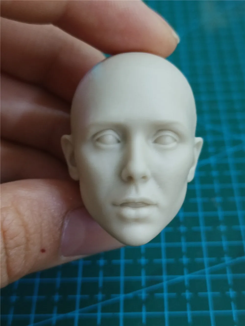 

Неокрашенная Голова Элизабет в масштабе 1/6, модель для 12-дюймовой экшн-фигурки, куклы, Резная Голова для упражнений