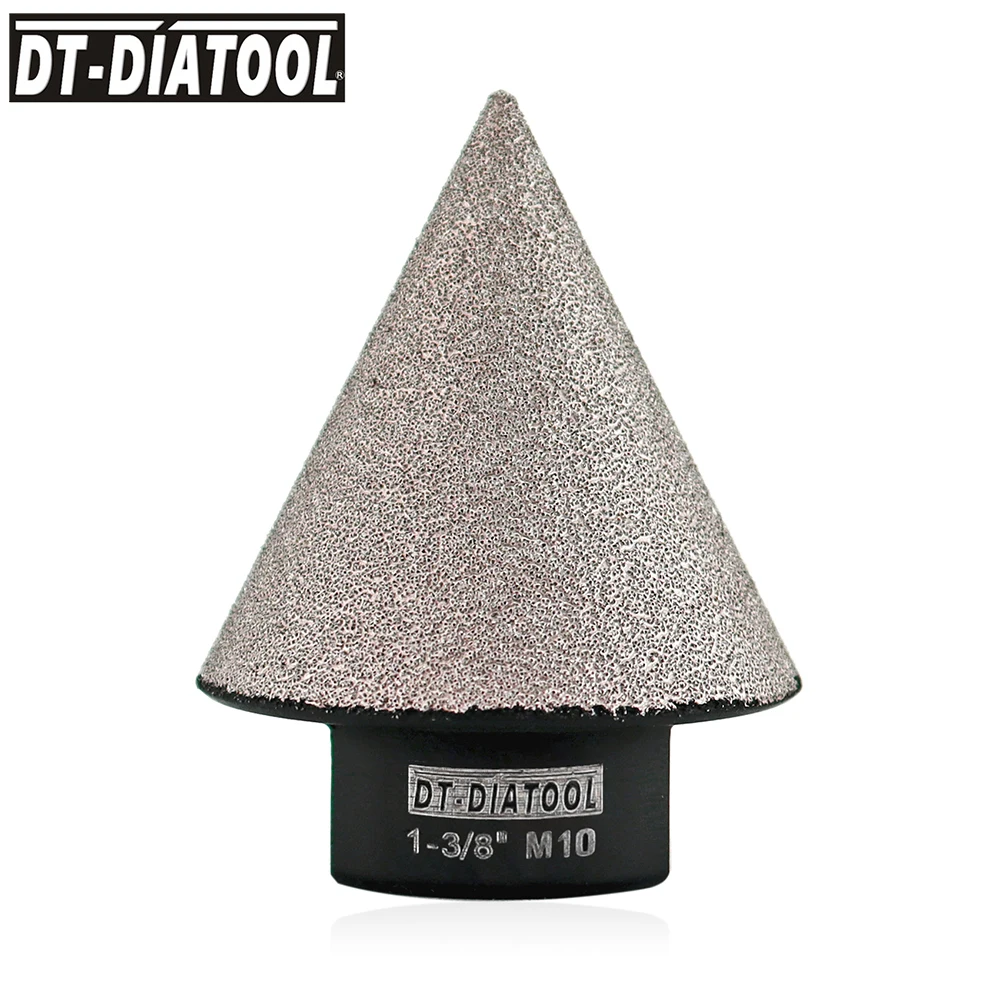 DT-DIATOOL 1 шт. алмазные фрезерные головки M10 увеличенная форма конические Существующие Отверстия плитка гранит мрамор Керамическая отделка