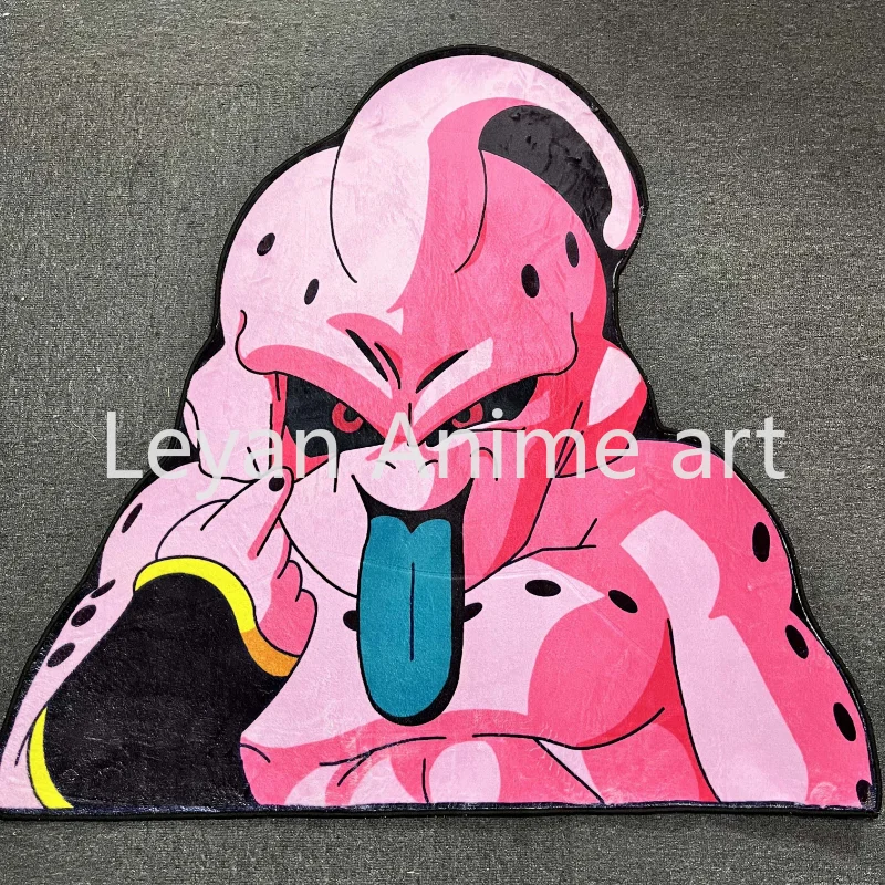 

Anime Dragon Ball Z Majin Buu Special Shape Rugs Soft Kitchen Mat Bedroom Living Room Carpet Non-Slip Rugs Home Decor Toy Gift