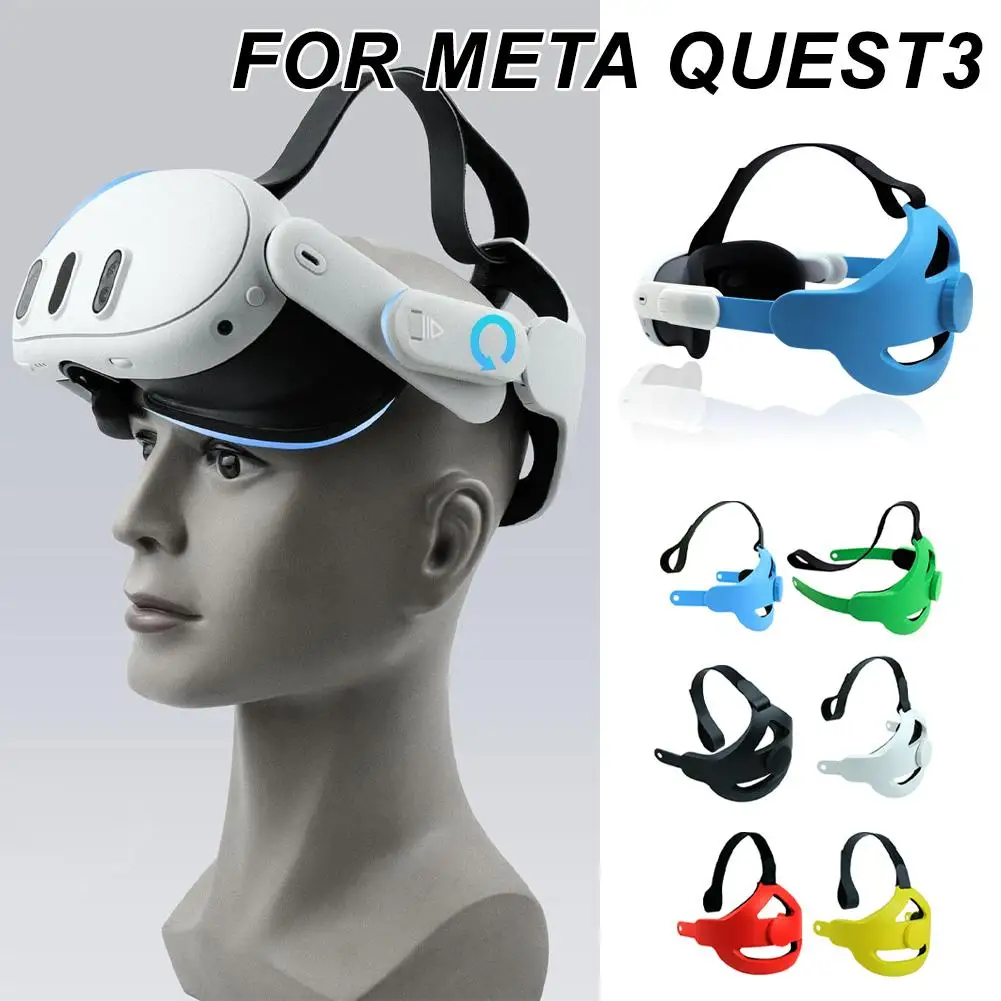

Adjustable Headband For Meta Quest 3 Headband Pad Eye Mask Sweat Dust Resistant Replaceable Cover For Quest 3 VR Accessoies A9Q8