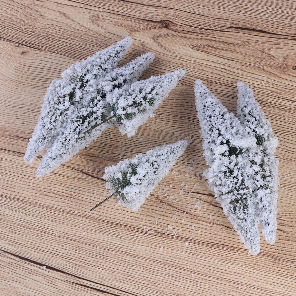 

Trees Tree Model Mini Cedar Miniature Pine Diorama Autumn Christmas Crafts Landscape Sisal Snow Train Fall Scale Base Inch Ho