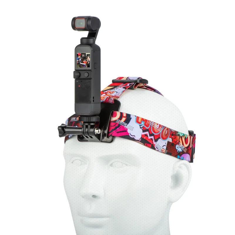 

Headband Head Straps Video Shooting Bracket For Dji Osmo Pocket 1 Pocket 2 Camera Gopro Dji Action 2 Insta360 Camera Accessories