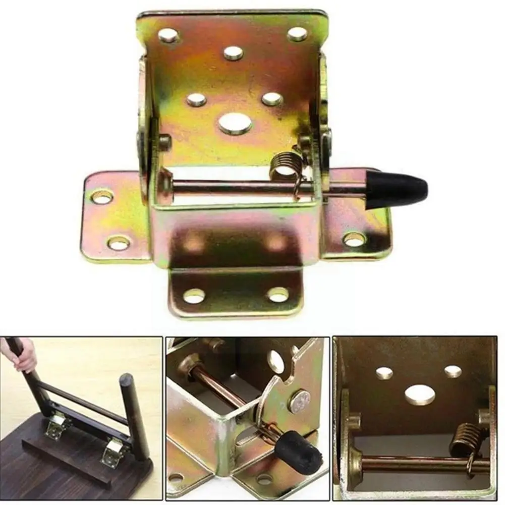 

Folding Iron Hinge Table Leg Brackets Foldable For Table Chair Extension Tables Foldable Self Locking Feet Hinge G2b8 V5G1