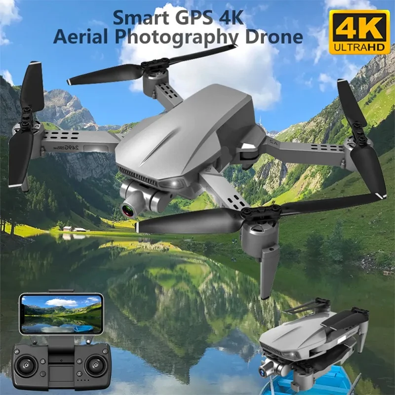 

L106Pro3 Drone 4k with Camera 2-Axis Gimbal Brushless 5G Wif FPV GPS Helicopter Foldable Anti-Shake Photography RC Quadcopter